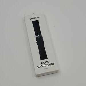 Samsung Ridge Sport Band (20 MM) Black New